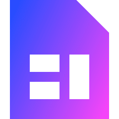 Sim Card Icon from Sharp Gradient Set