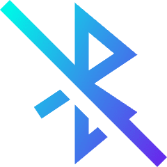 Bluetooth Disabled Icon from Sharp Gradient Set