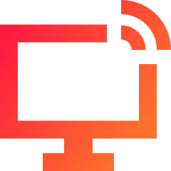 Monitor Icon from Sharp Gradient Set