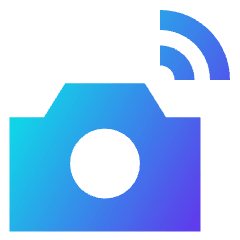 Photo Camera Icon from Sharp Gradient Set