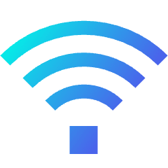 Wifi Icon from Sharp Gradient Set