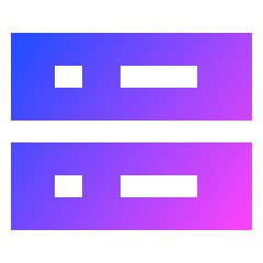 Database Server 1 Icon from Sharp Gradient Set