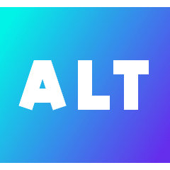 Alt Icon from Sharp Gradient Set
