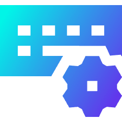 Keyboard Option Setting 2 Icon from Sharp Gradient Set