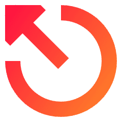 Power Off Icon from Sharp Gradient Set