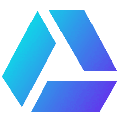 Google Drive Logo Icon from Sharp Gradient Set