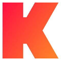 Kickstarter Logo Icon from Sharp Gradient Set