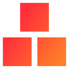 Module Three Icon from Sharp Gradient Set