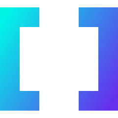 Square Brackets Icon from Sharp Gradient Set