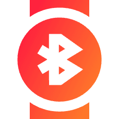Watch Circle Bluetooth Icon from Sharp Gradient Set