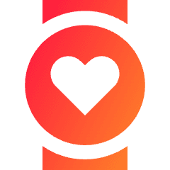 Watch Circle Heartbeat Monitor 1 Icon from Sharp Gradient Set