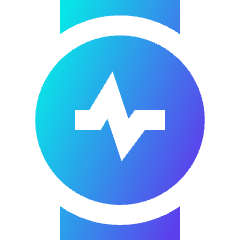 Watch Circle Heartbeat Monitor 2 Icon from Sharp Gradient Set