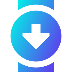 Watch Circle Upload Icon from Sharp Gradient Set