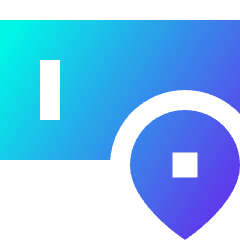 Address Field Icon from Sharp Gradient Set