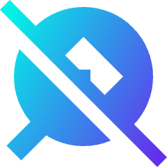 Webcam Off Icon from Sharp Gradient Set