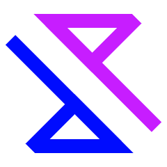 Triangle Arrow Transfer Diagonal Large 2 Icon from Sharp Neon Set