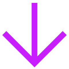 Line Arrow Down Large 1 Icon from Sharp Neon Set