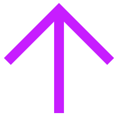 Line Arrow Up Large 1 Icon from Sharp Neon Set