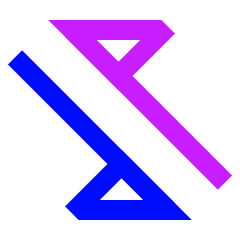 Triangle Arrow Transfer Diagonal 2 Icon from Sharp Neon Set