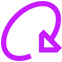 Triangle Arrow Rotate Diagonal Right 2 Icon from Sharp Neon Set