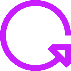 Triangle Arrow Rotate Left 3 Icon from Sharp Neon Set