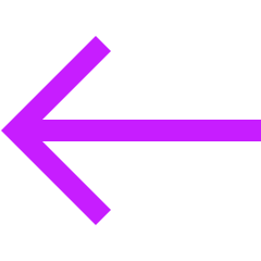 Line Arrow Left 1 Icon from Sharp Neon Set