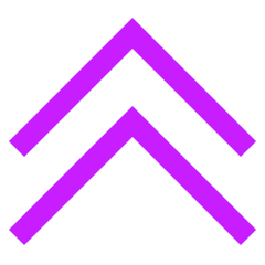 Double Tailless Line Arrow Up Icon from Sharp Neon Set