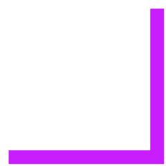 Tailless Line Arrow Bottom Right Icon from Sharp Neon Set