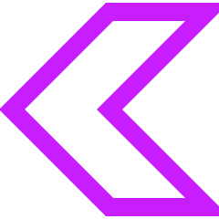 Chevron Arrow Left Icon from Sharp Neon Set
