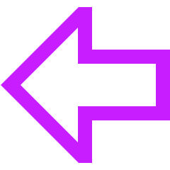 Thick Arrow Left Large Icon from Sharp Neon Set