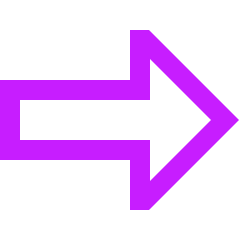 Thick Arrow Right Icon from Sharp Neon Set