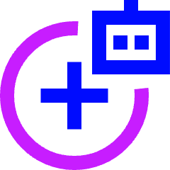 Ai New Robot Icon from Sharp Neon Set