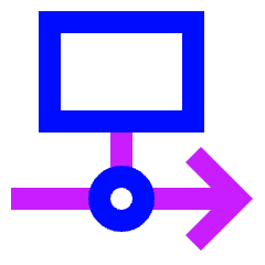 Business Progress Bar 1 Icon from Sharp Neon Set