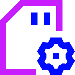 Sd Card Setting 2 Icon from Sharp Neon Set