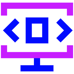 Desktop Application Icon from Sharp Neon Set