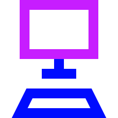 Desktop Icon from Sharp Neon Set