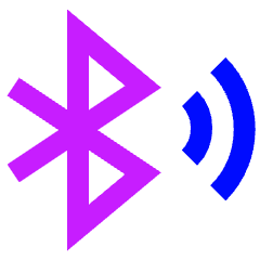 Bluetooth Searching Icon from Sharp Neon Set