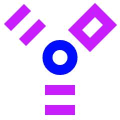 Cable Split Icon from Sharp Neon Set