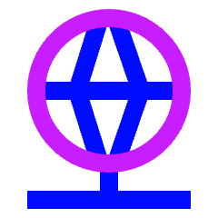 Network Icon from Sharp Neon Set