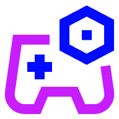 Controller Setting Bolt Nut Icon from Sharp Neon Set