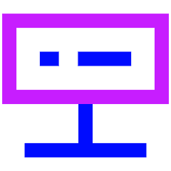 Database Server 3 Icon from Sharp Neon Set