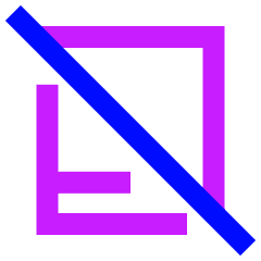 Tablet Disable Icon from Sharp Neon Set