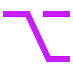 Option 1 Icon from Sharp Neon Set