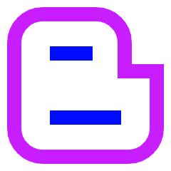 Blogger Logo Icon from Sharp Neon Set
