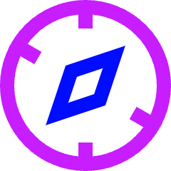 Safari Logo Icon from Sharp Neon Set