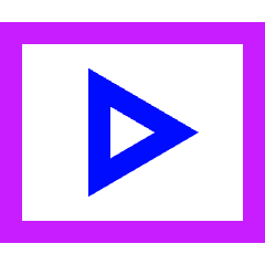 Youtube Logo Icon from Sharp Neon Set