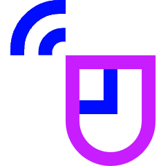 Click Left Double Icon from Sharp Neon Set