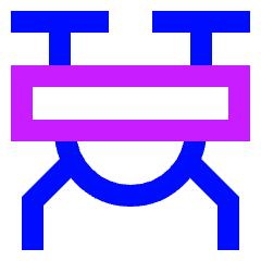 Drone Icon from Sharp Neon Set