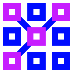 Machine Learning Icon from Sharp Neon Set
