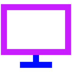 Screen 1 Icon from Sharp Neon Set